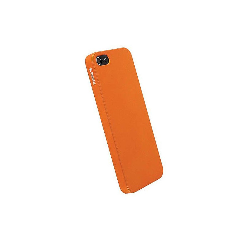 Coque Rigide Extra Fine Krusell ColorCover pour Apple iPhone 5/5S/SE - Orange