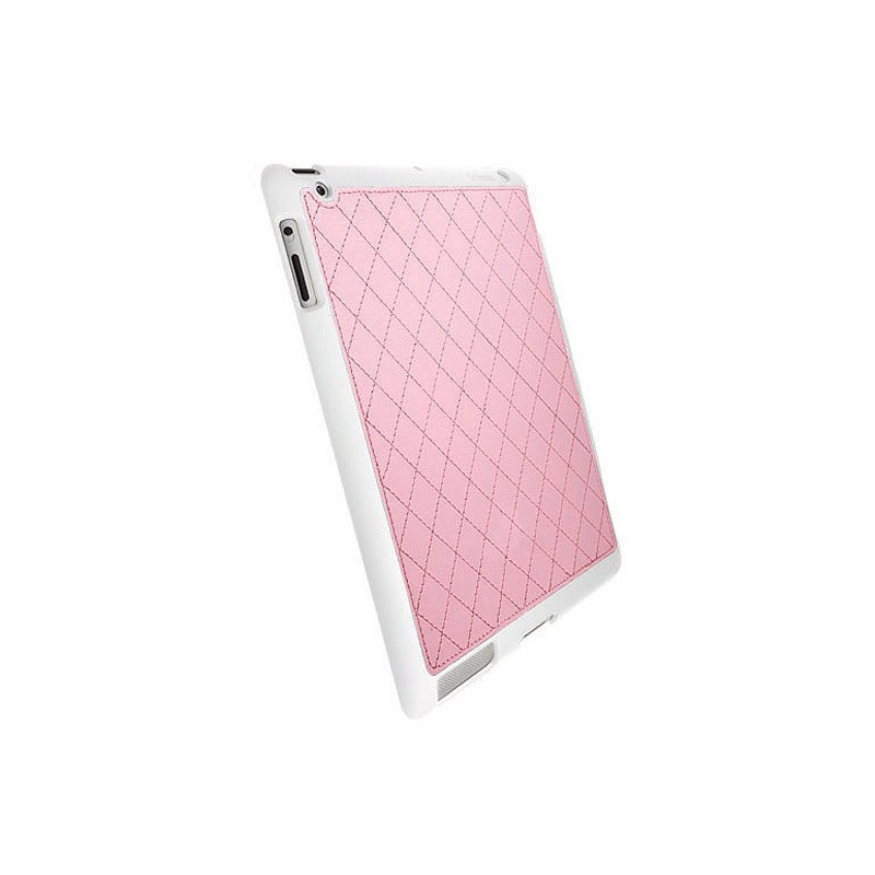 Coque Rigide Krusell Undercover Avenyn pour Apple iPad 2/3/4 - Blanc et Rose