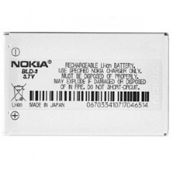 Batterie d'Origine Nokia BLD-3 pour 2100/3200/3300/6220/6610/6610i/7210/7250/7250i
