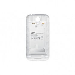 Coque pour chargement sans fil d'Origine Samsung pour Galaxy S4 - Blanc