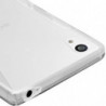 Coque Semi-Rigide en TPU - Design S-Case pour Sony Xperia Z - Blanc