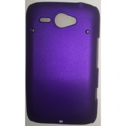 Coque Rigide Soft Touch Touché Gomme pour HTC Chacha - Violet