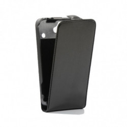 Housse Étui Premium Ultra-Fin à Rabat avec fermeture magnétique pour Sony Xperia T - Noir