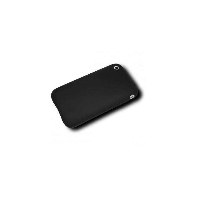Coque Rigide Soft Touch Touché Gomme pour Apple iPhone 3G/3GS - Noir