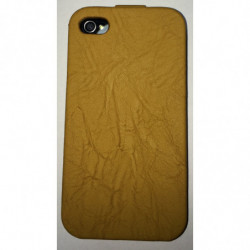Etui Protection rigide pour Apple iPhone 4/4S - Moutarde