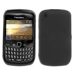 Housse Thermoformée en Silicone mou pour Blackberry Curve 8520 - Noir