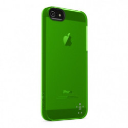 Coque Rigide BELKIN Translucide Shield Sheer Matte pour Apple iPhone 5/5S/SE - Vert