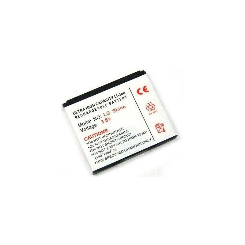 Batterie compatible 500 mAh pour LG KE970 SHINE/KF600/KF750 Secret