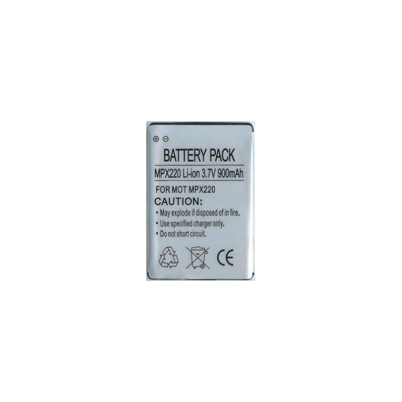 Batterie compatible 900 mAh pour Motorola MPX220