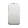 Etui d'Origine Pouch en Cuir Leather Pocket pour BlackBerry Z30 - Blanc