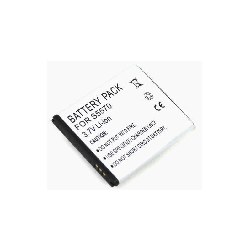 Batterie compatible 1200 mAh pour Samsung S5250 Wave 525/S5750 Wave 575/S5330 Wave 533...