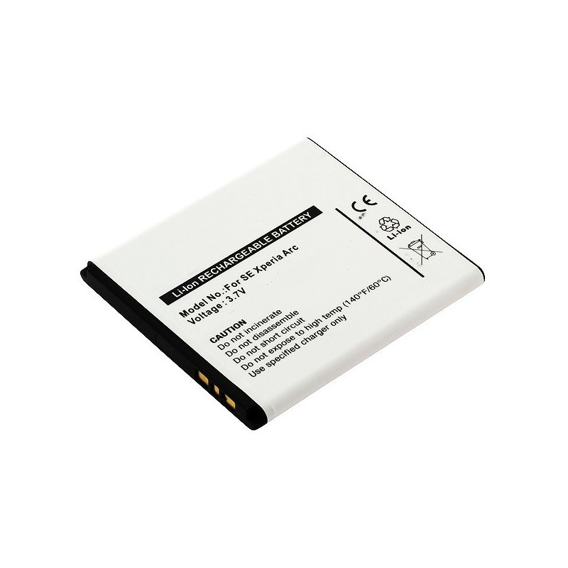 Batterie compatible 1450 mAh pour Sony Xperia Arc/Arc S