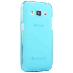 Coque Ultra Fine 0.3mm En Gel TPU pour Samsung Galaxy Core Prime - Bleu