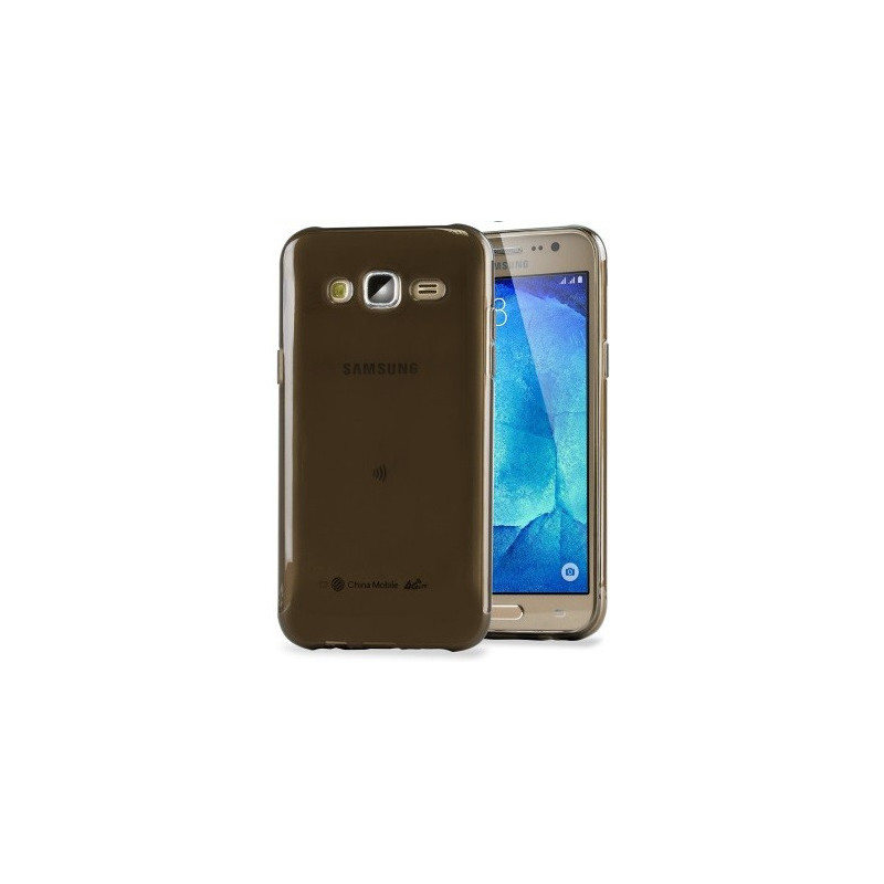 Coque Ultra Fine 0.3mm En Gel TPU pour Samsung Galaxy J5 (2015) - Fumée