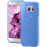 Coque Ultra Fine 0.3mm En Gel TPU pour Samsung Galaxy S6 Edge - Bleu