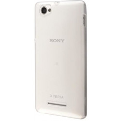 Coque Ultra Fine 0.3mm En Gel TPU pour Sony Xperia M - Transparent