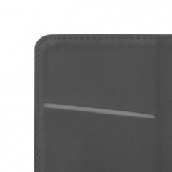 Housse Etui Folio Série Smart Magnet pour Microsoft Lumia 550 - Argent