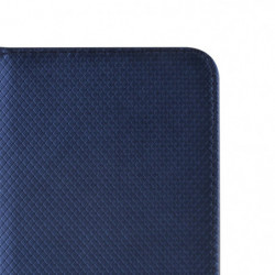 Housse Etui Folio Série Smart Magnet pour LG K10 - Bleu