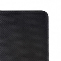 Housse Etui Folio Série Smart Magnet pour LG K4 - Noir