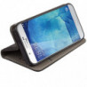 Housse Etui Folio Série Smart Magnet pour Samsung Galaxy A8 (2015) - Noir