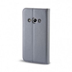 Housse Etui Folio Série Smart Magnet pour Samsung Galaxy S3 - Gris