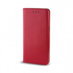 Housse Etui Folio Série Smart Magnet pour Huawei Honor 7 - Rouge
