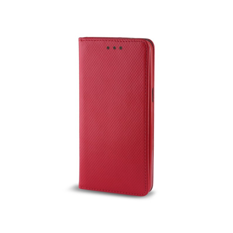 Housse Etui Folio Série Smart Magnet pour Huawei Honor 7 - Rouge