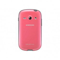 Coque Cover+ d'Origine Samsung pour Galaxy Fame (S6810) - Rose