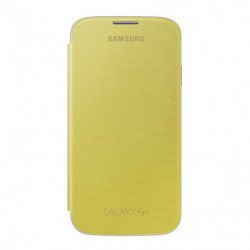 Etui Flip Cover d'Origine Samsung our Galaxy S4 - Jaune