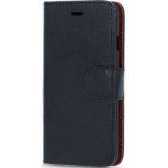 2 en 1 Housse Etui Folio + Coque Magnétique détachable avec rangements cartes pour Samsung Galaxy S7 - Noir