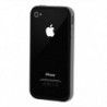 Bumper bicolore avec Boutons Argentés pour Apple iPhone 4/4S - Gris et Noir
