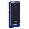 Bumper bicolore pour Samsung Galaxy S2 - Bleu Roi et Blanc
