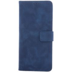 Housse Etui Folio Série Smart Velvet pour Samsung Galaxy S21 FE 5G - Bleu Marine