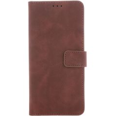 Housse Etui Folio Série Smart Velvet pour Apple iPhone 12, iPhone 12 Pro - Marron