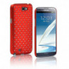 Coque Rigide mini Diamant pour Samsung Galaxy Note 2 - Rouge