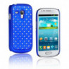Coque Rigide mini Diamant pour Samsung Galaxy S3 mini - Bleu Roi