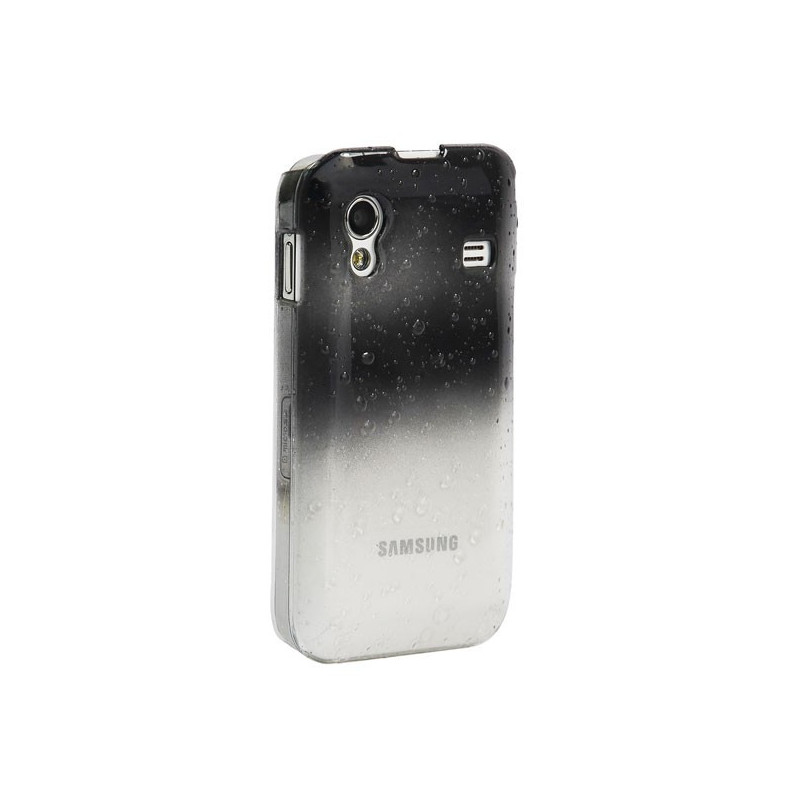 Coque Rigide - Effet Goutte de pluie pour Samsung Galaxy Ace (S5830) - Noir