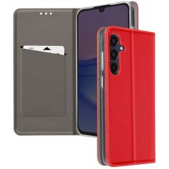 Housse Etui Folio Série Smart Magnet pour Samsung Galaxy A35 5G - Rouge