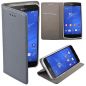 Housse Etui Folio Série Smart Magnet pour SONY Xperia Z3 - Gris