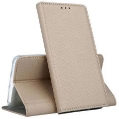 Housse Etui Folio Série Smart Magnet pour Honor 90 - Or