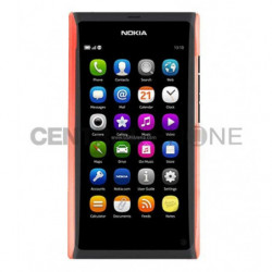 Coque Rigide - Effet Goutte de pluie pour Nokia N9 - Rouge