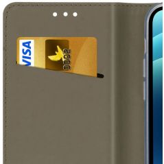 Housse Etui Folio Série Smart Magnet pour SONY Xperia M5 - Or