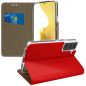 Housse Etui Folio Série Smart Magnet pour Samsung Galaxy S21 FE 5G - Rouge