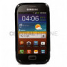 Coque Semi-Rigide en TPU - Design S-Case pour Samsung Galaxy Ace Plus (S7500) - Noir