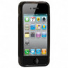 Coque Semi-Rigide en TPU - Design S-Case pour Apple iPhone 4/4S - Fumé