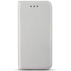 Housse Etui Folio Série Smart Magnet pour Samsung Galaxy J5 (2016) - Argent