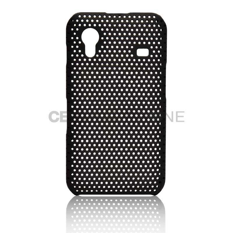 Coque Rigide Perforée pour pour Samsung Galaxy Ace (S5830) - Noir