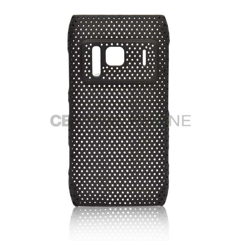 Coque Rigide Perforée pour Nokia N8 - Noir