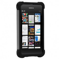 Coque Rigide COVER FUN pour Nokia N9 - Noir et Gris