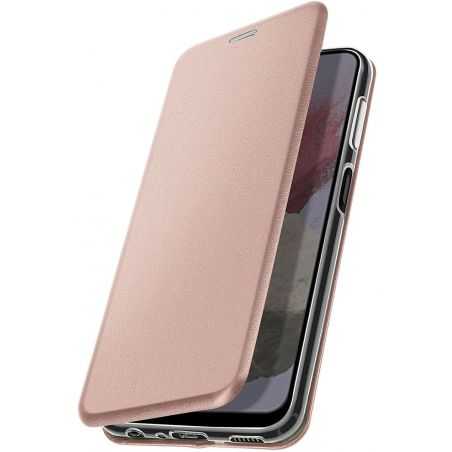 Housse Etui Folio Série Smart Diva Case pour Samsung Galaxy A35 5G - Rose Or